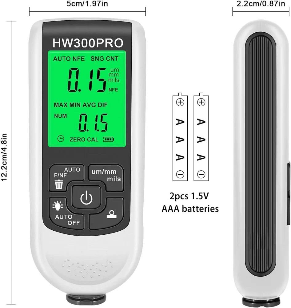 جهاز فحص سماكة الطلاء HW300PRO